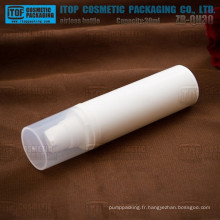 ZB-QH30 30ml éco-couleur personnalisable 50ml blanc vide gros récipient en plastique pour la cosmétique
